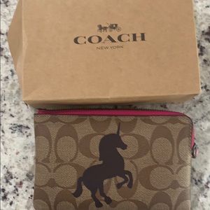 Brand new Coach Wristlet